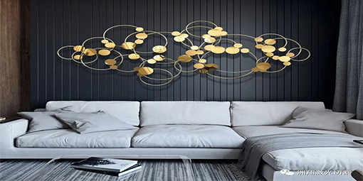 【激光切割機應用之】唯美的金屬墻飾