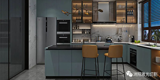 【激光切割機應用之】不銹鋼櫥柜